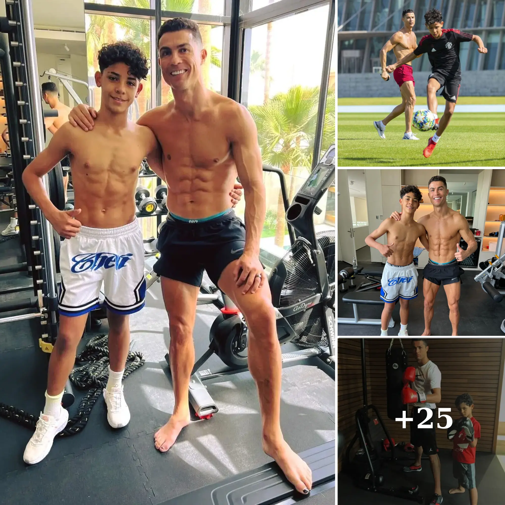 Ronaldo, Cristiano! It appears that athleticism runs in Ronaldo's ...