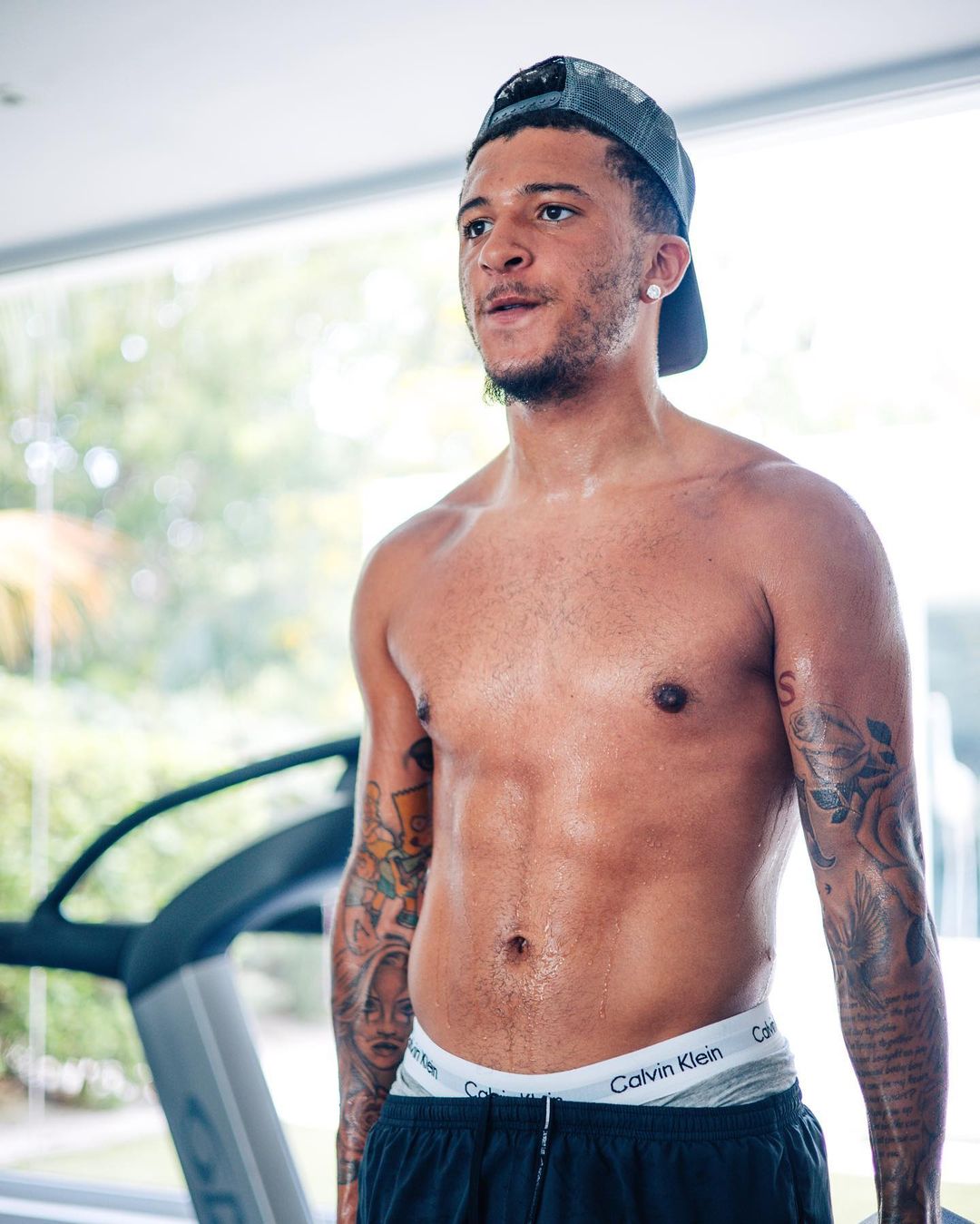 Footballers in underwear: JADON SANCHO