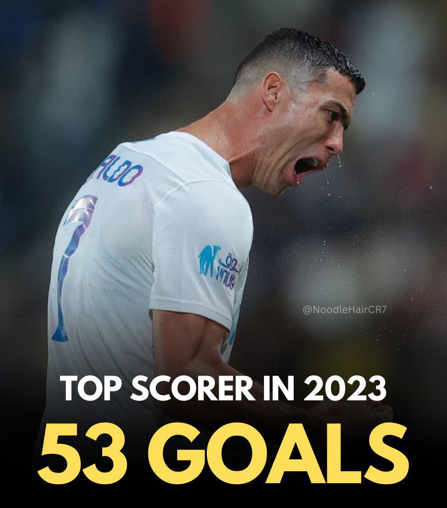 CristianoXtra on X: "OFFICIAL: Cristiano Ronaldo has won the “World's Top  Scorer” award by the IFFHS & “Globe Soccer's Maradona Award” for being the  Topscorer of 2023. https://t.co/3ngfpELMZN" / X