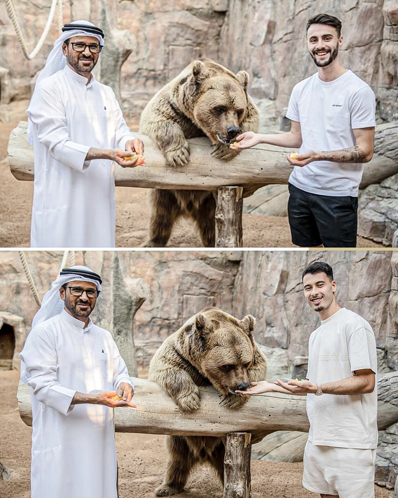 SUPER COUPLE: Arsenal's Martinelli and Vieira's Exciting Dubai Zoo Adventure