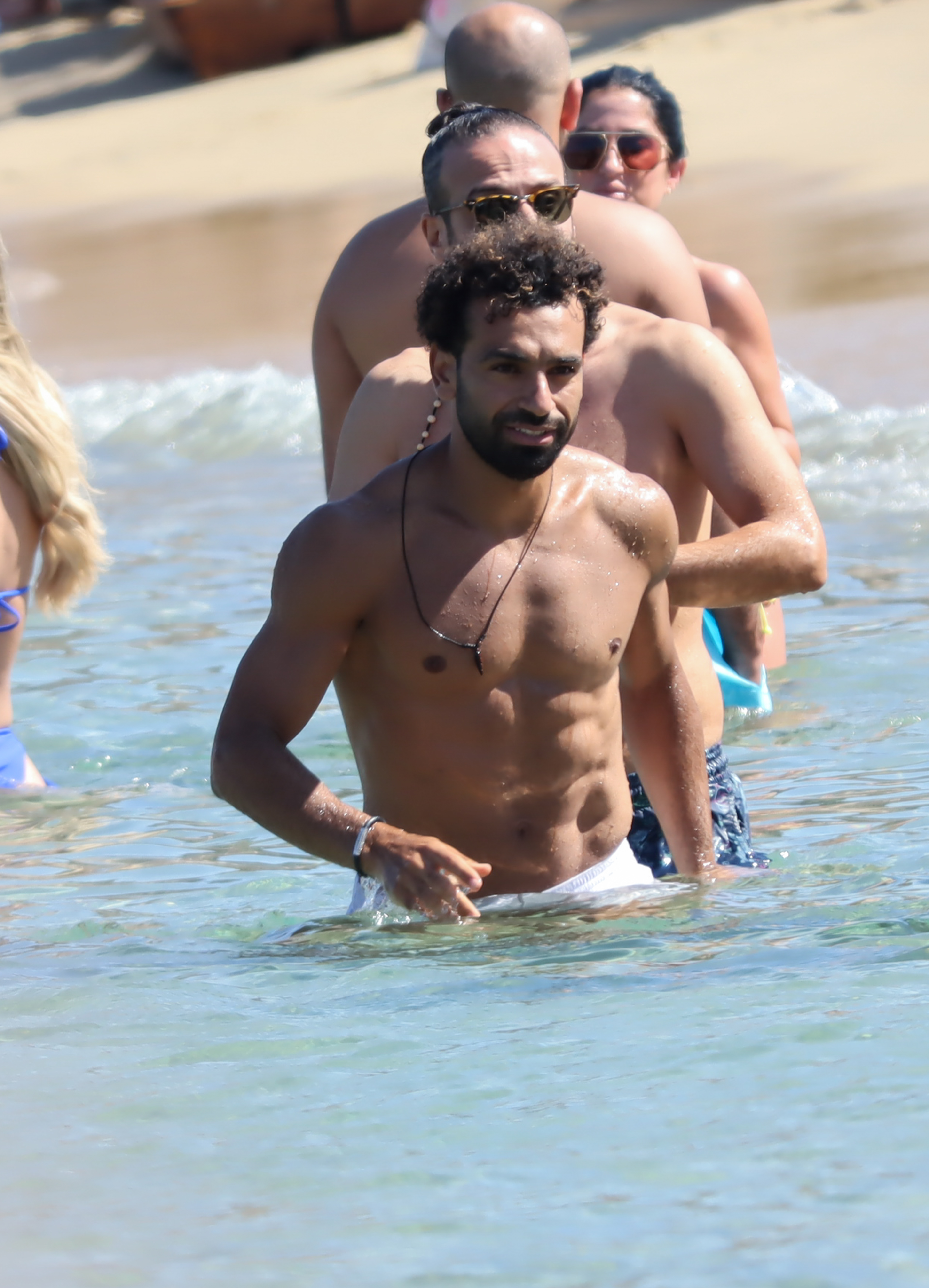 The Egyptians enjoyed a nice dip in the sea after baking in the Greek heat