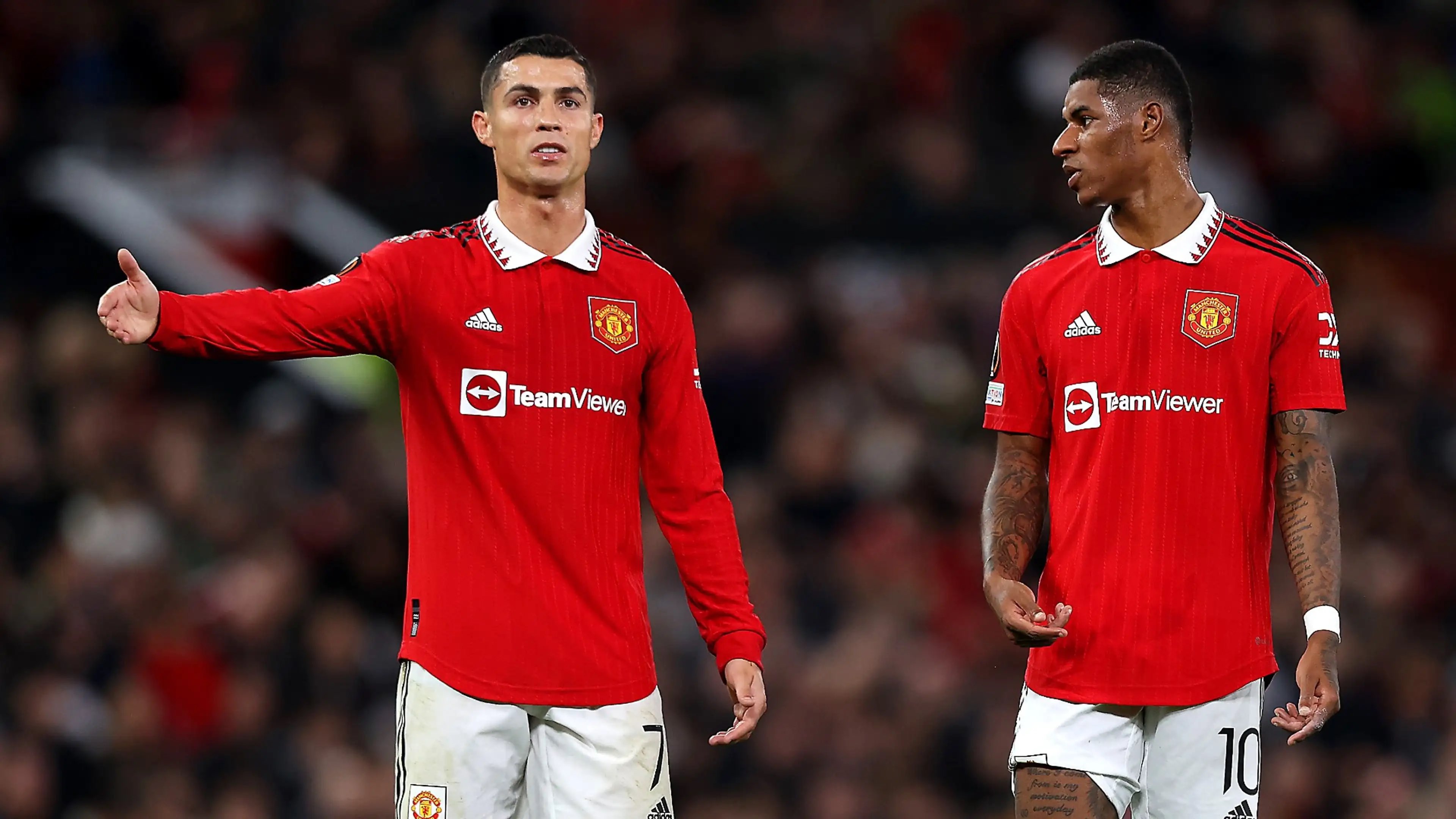 Manchester United Forever on X: "Cristiano Ronaldo famously snubbed  Marcus Rashford when naming the top three professionals in the Manchester  United squad. Ronaldo left Manchester United by mutual consent at the close