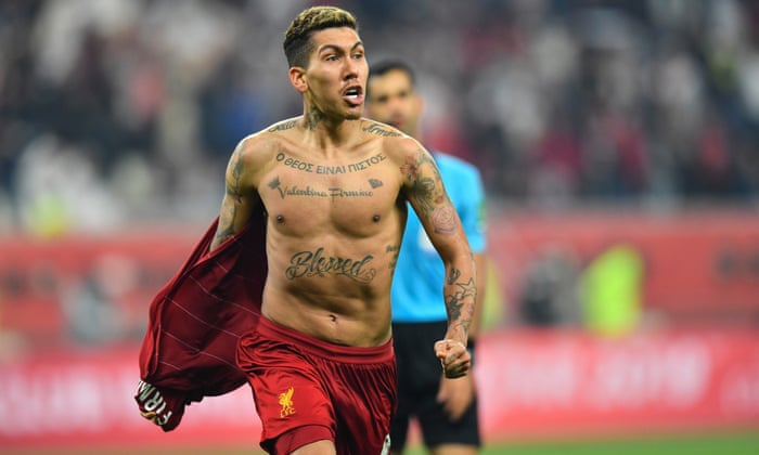 Roberto Firmino fires extra-time winner as Liverpool lift Club World Cup  trophy | Club World Cup | The Guardian