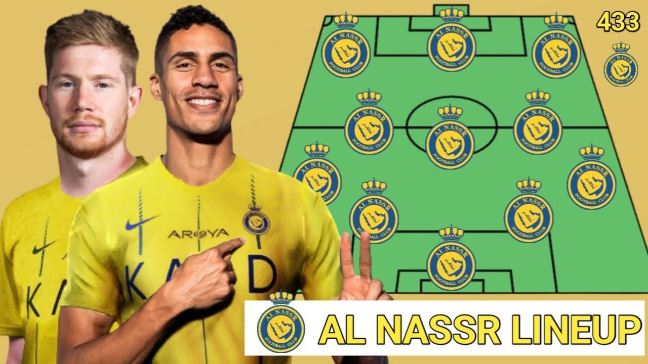 Al nassr dream lineup next Season with kevin de bruyne and Raphael varane   - YouTube