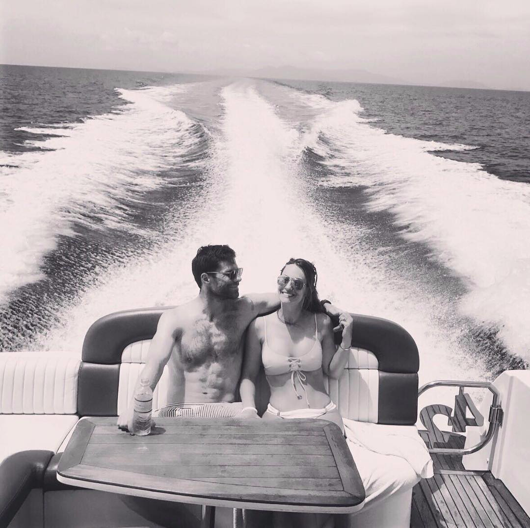 Alonso and Nagore living the high life