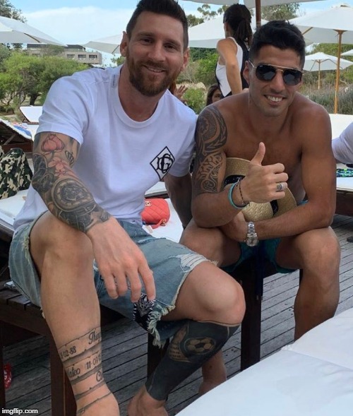 Following the events of the previous weekend, Luis Suarez has already paid Lionel Messi his farewell visit - predictgov.com