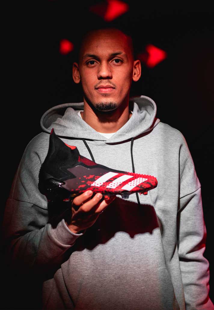 FLAME WARRIOR: Ex-Liverpool Star Fabinho Teams Up with Adidas, Unveils Super Boots in Predator 20+ Photoshoot