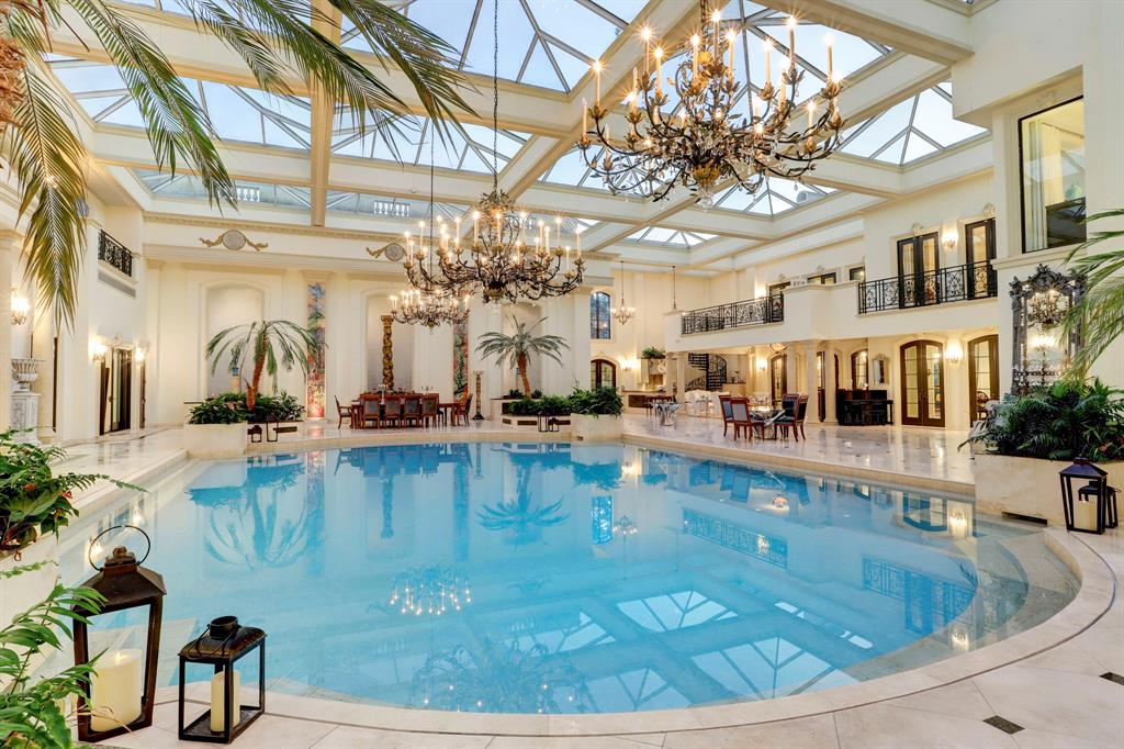 Fancy a swim? Ritzy River Oaks mansion on the market boasts bonkers indoor  pool