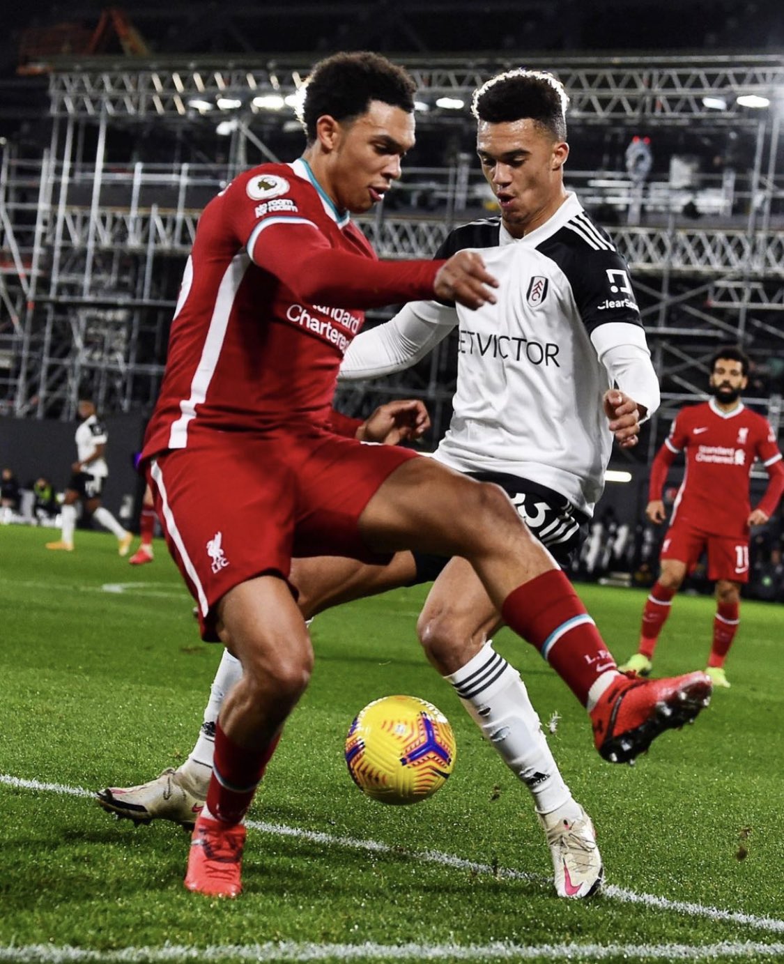 USMNT Only on X: "Antonee Robinson having himself a strong showing against  Mo Salah & Liverpool. https://t.co/XguaunoylR" / X