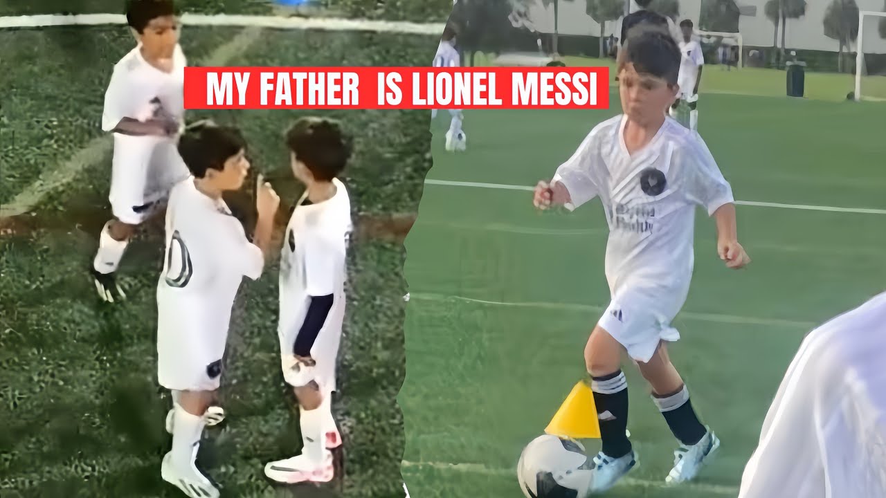 How good Mateo Messi has become now - YouTube