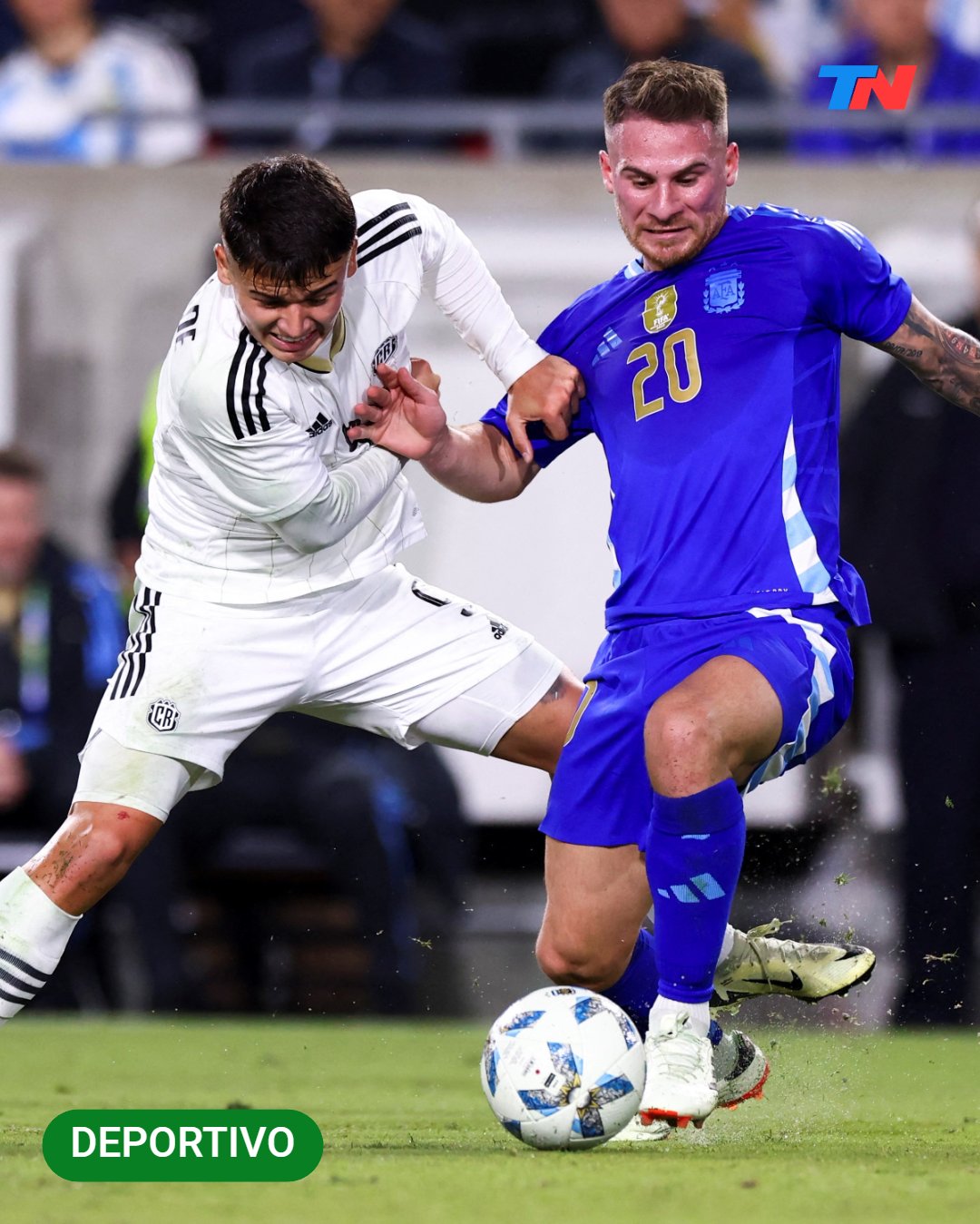 TN - Todo Noticias on X: " ¡GOL DE ARGENTINA! | En una ráfaga, la  Selección se pone al frente del marcador ante Costa Rica de la mano de  Alexis Mac Allister