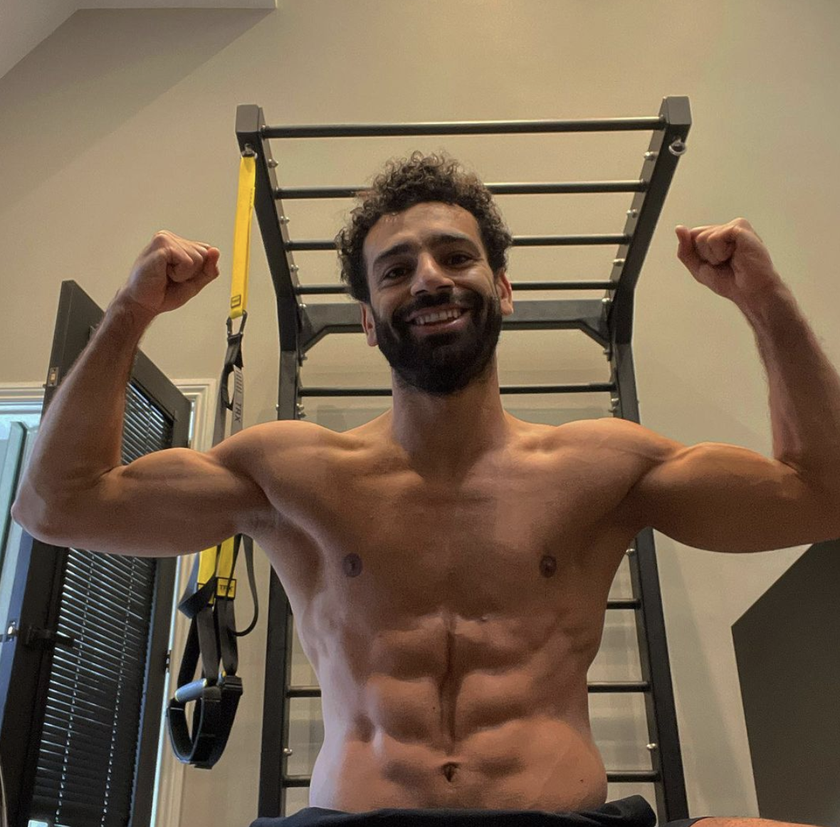 Home workouts are very important to Salah