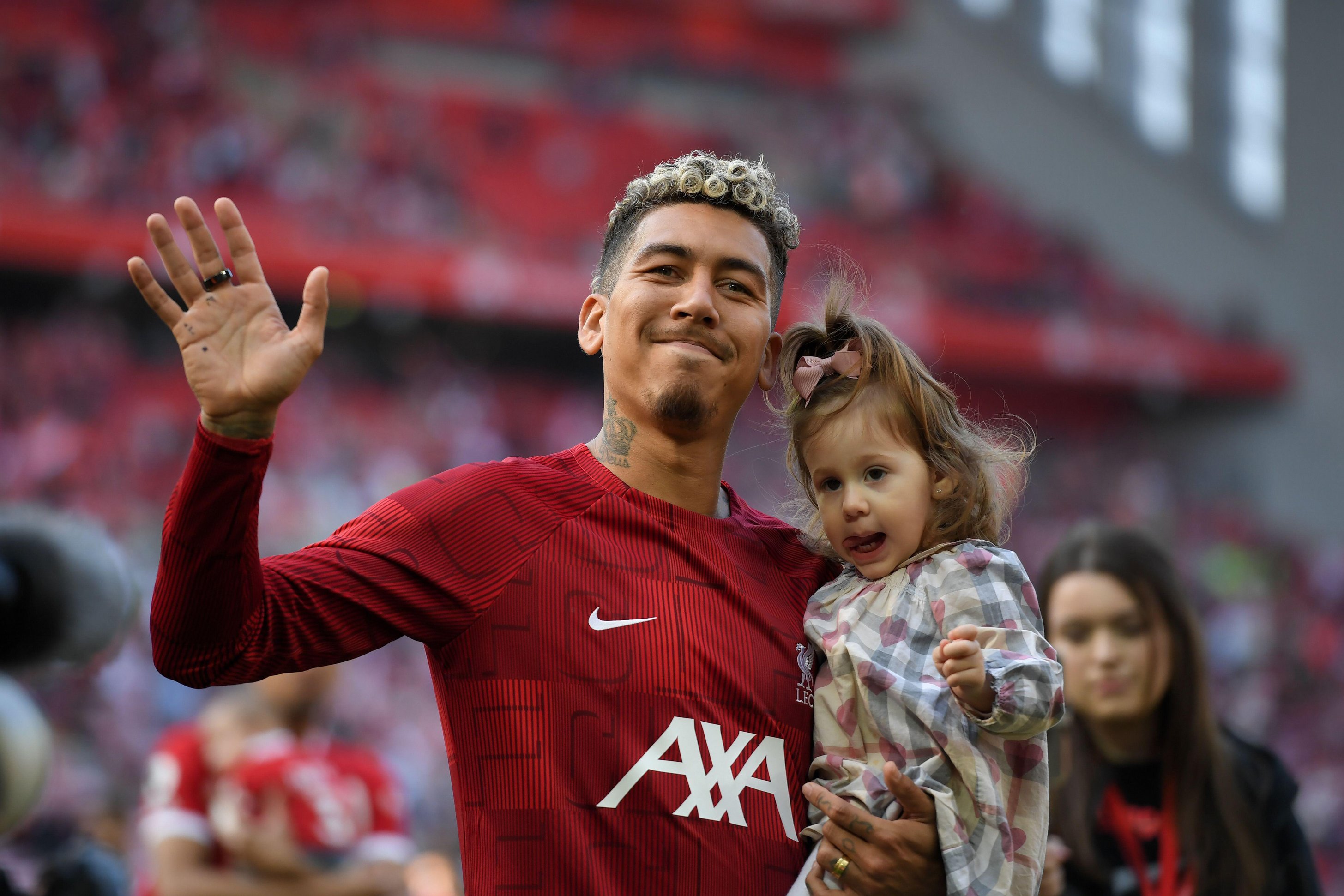 Liverpool hero Roberto Firmino said goodbye with an emotional gift