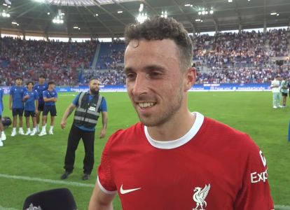 (Video) Jota is already loving one thing about Liverpool in pre-season