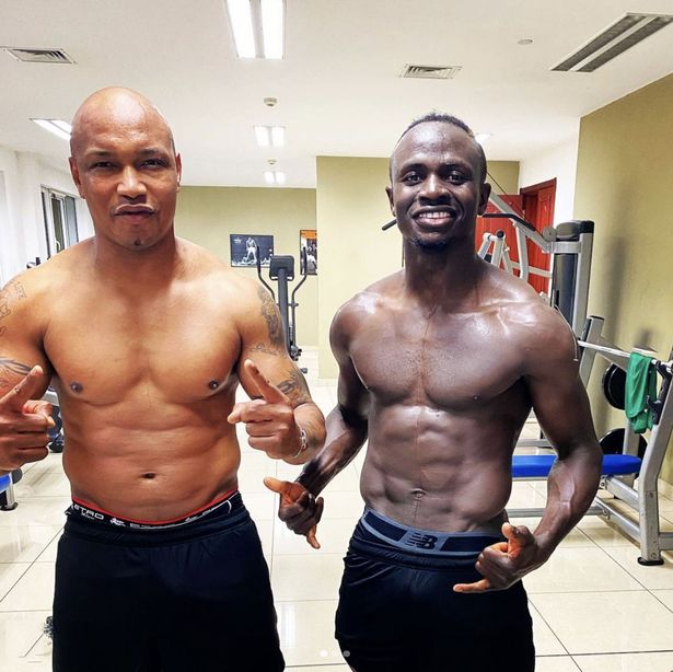 Liverpool's Sadio Mane blasted after posting shirtless gym picture with  El-Hadji Diouf - Daily Star