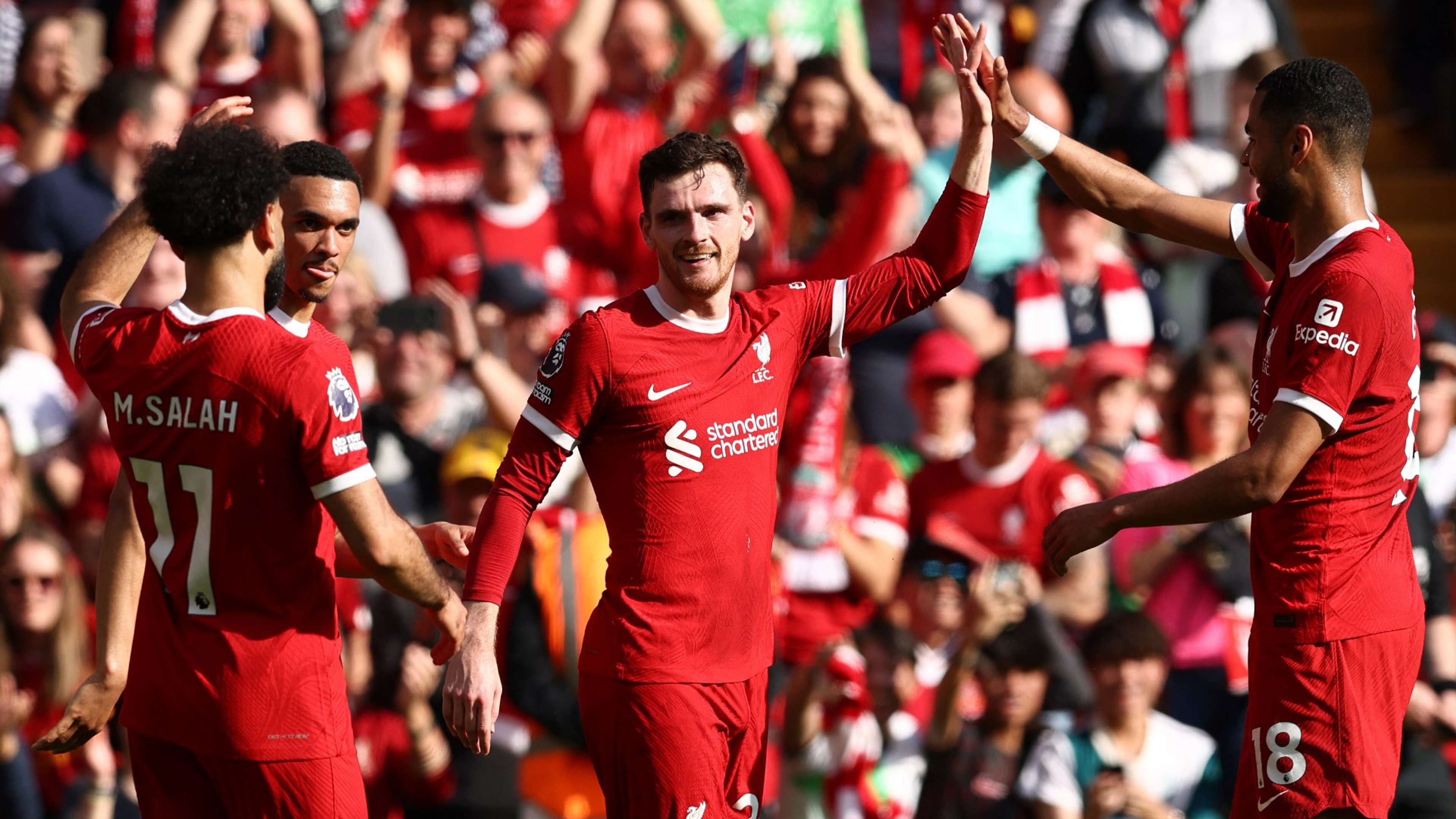 Andy Robertson Liverpool Tottenham Premier League 2023-24