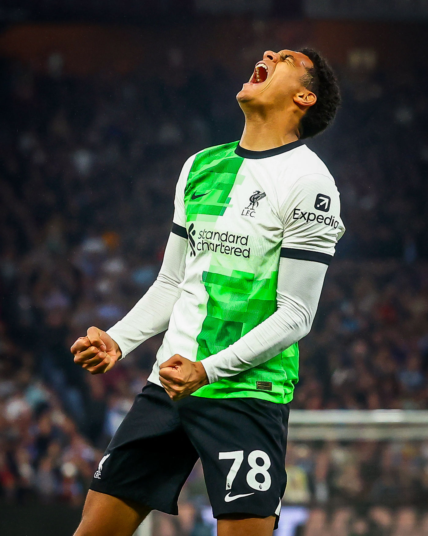 B/R Football on X: "Jarell Quansah was hyped after scoring his first  Premier League goal for Liverpool  https://t.co/x04dvOCbZc" / X