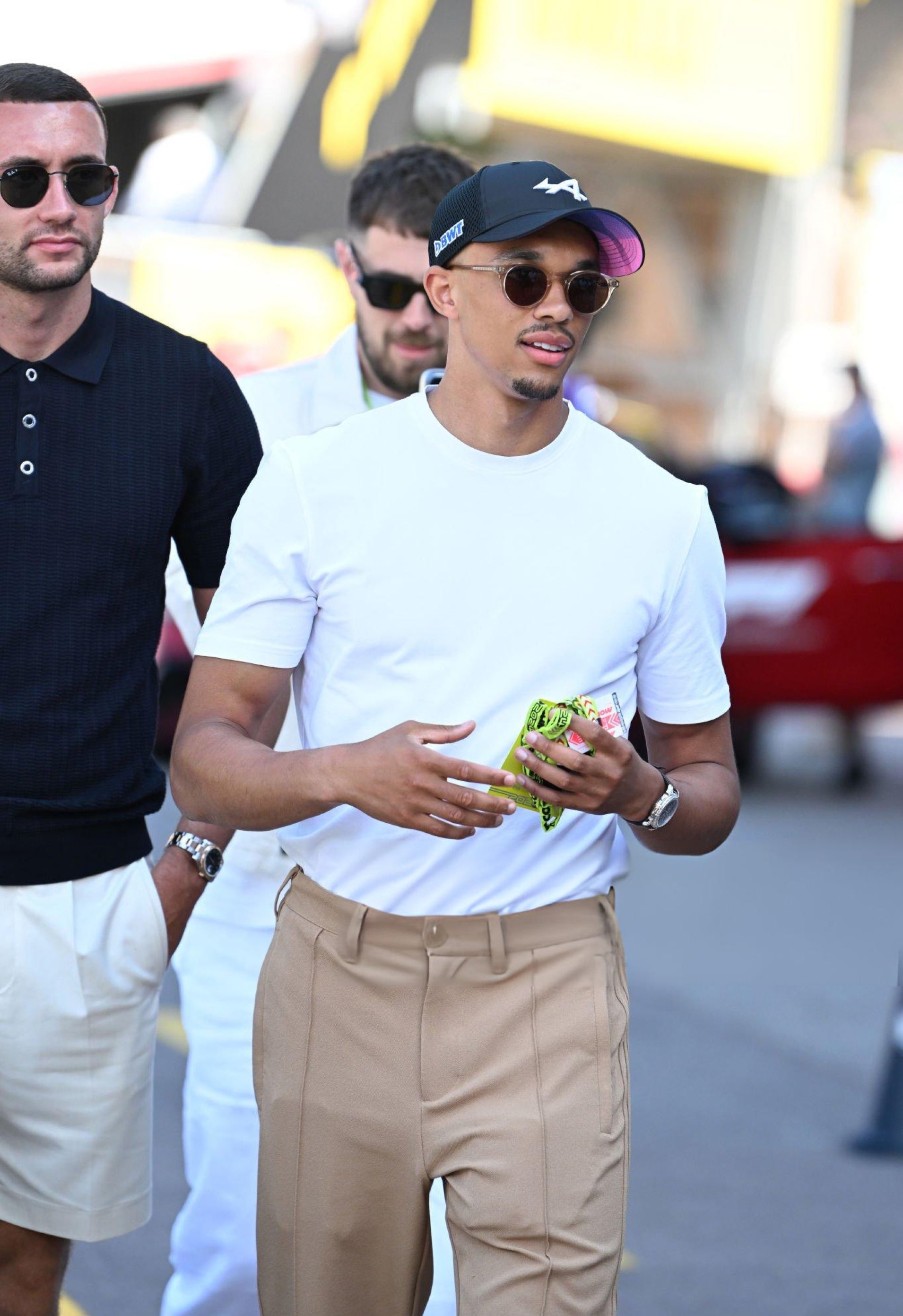 21 on X: "Trent Alexander-Arnold during qualifying at the F1 Grand Prix of  Monaco. https://t.co/Jf3aEdX61i" / X