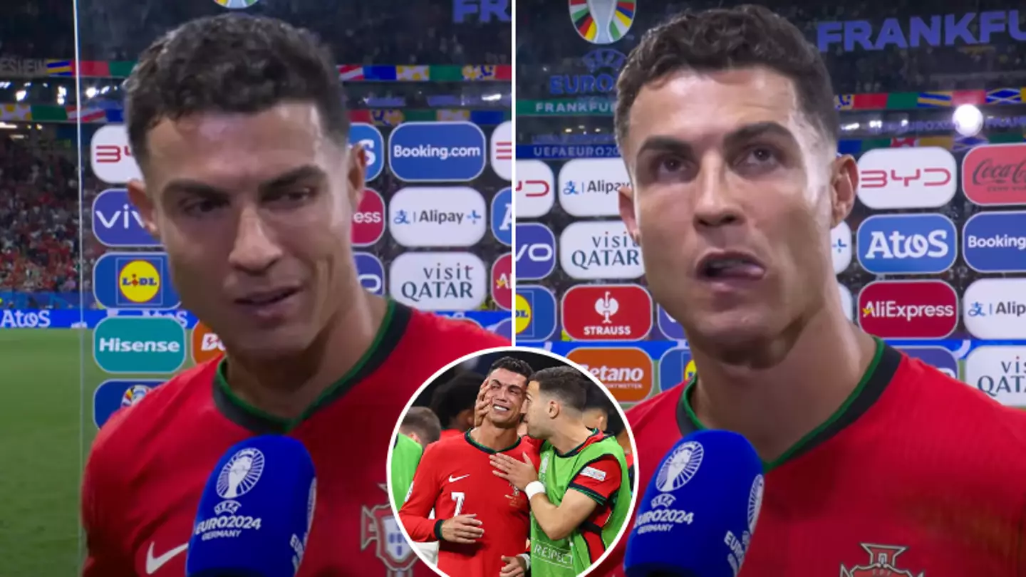 Fans think they've worked out real reason why Cristiano Ronaldo broke down in tears as new footage emerges