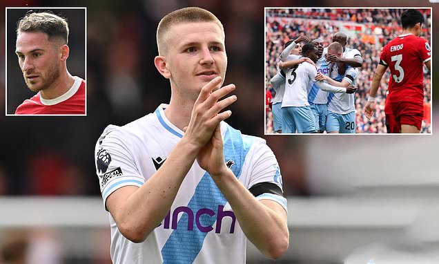 THE NOTEBOOK: Tetchiness creeps in a at nervy Anfield, Adam Wharton has  justified his transfer fee... and Crystal Palace are Liverpool's bogey team  | Daily Mail Online